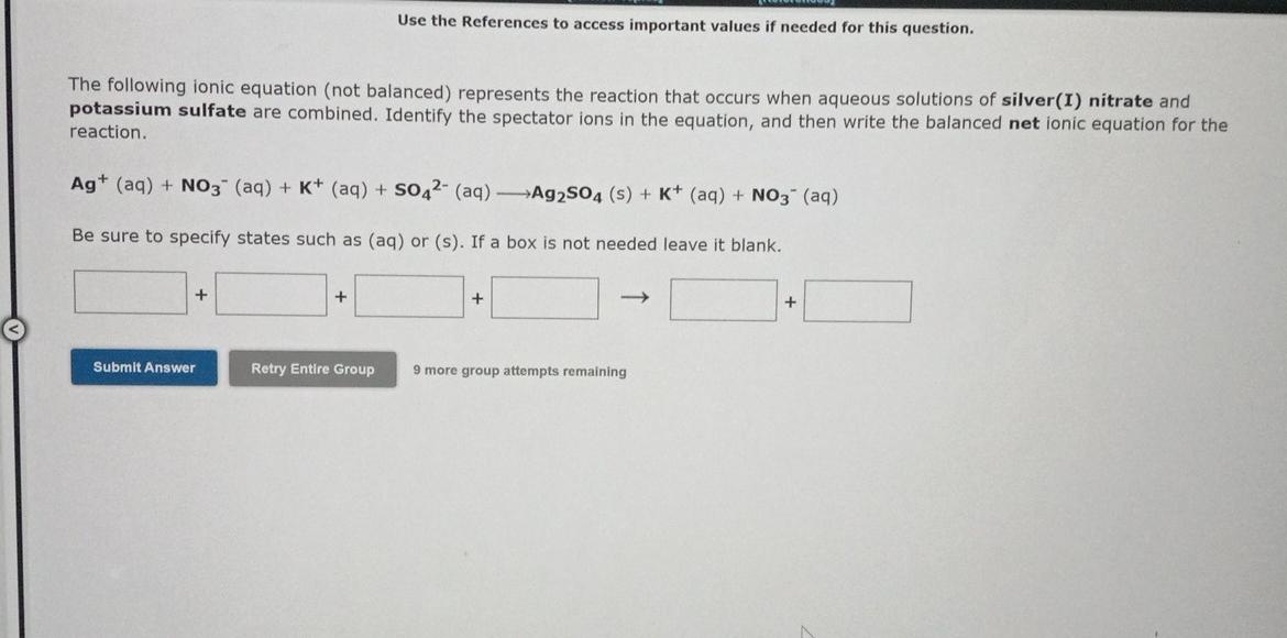 Review Topics References Use The References To Access Important Values If Needed For This Question The Following Io 2