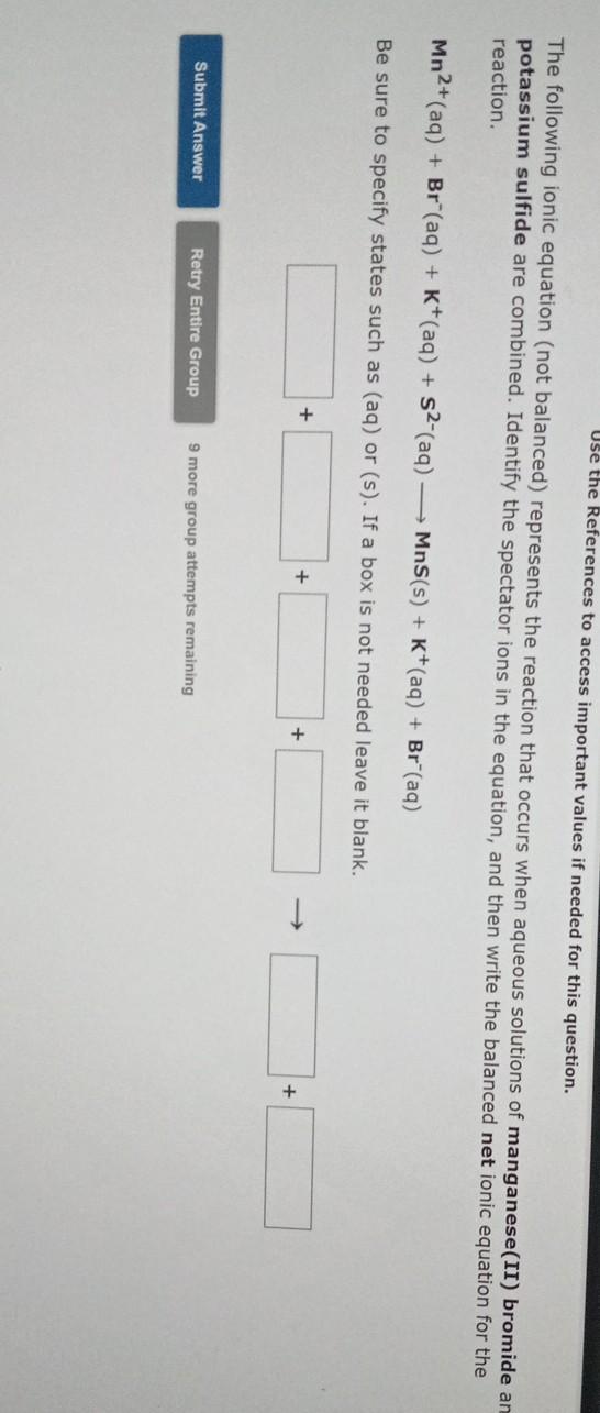 Review Topics References Use The References To Access Important Values If Needed For This Question The Following Io 3