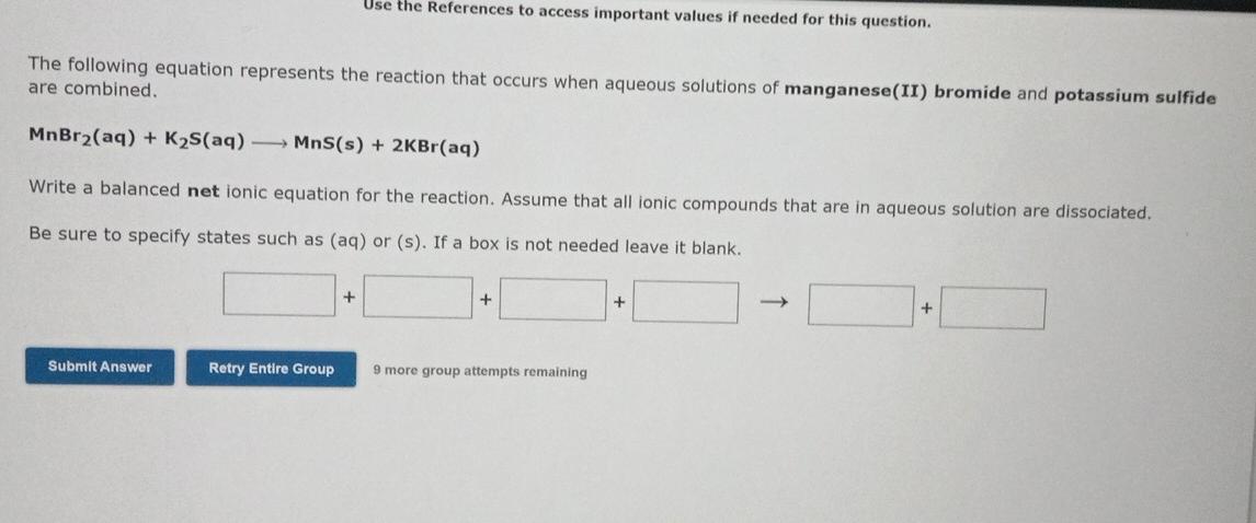 If Needed For This Question The Following Equation Represents The Reaction That Occurs When Aqueous Solutions Of Silver 2