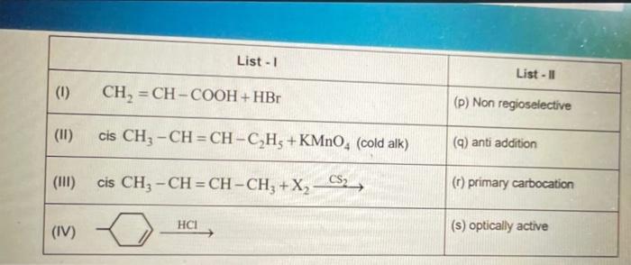 Parts In List 1 May Have Multiple Matches From List 2 1