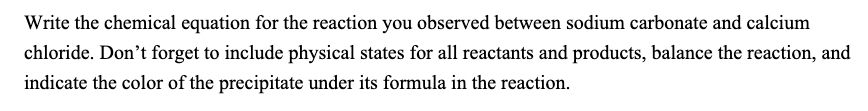 It Is Asking To Balance The Equation But It Also Provides The Correct Stoichiometry Of The Reaction So Im Not Sure If It 1