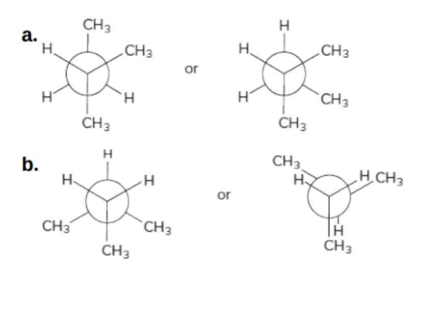 Calculate The Energy For Each Conformation Which Conformation Is Higher Energy 1