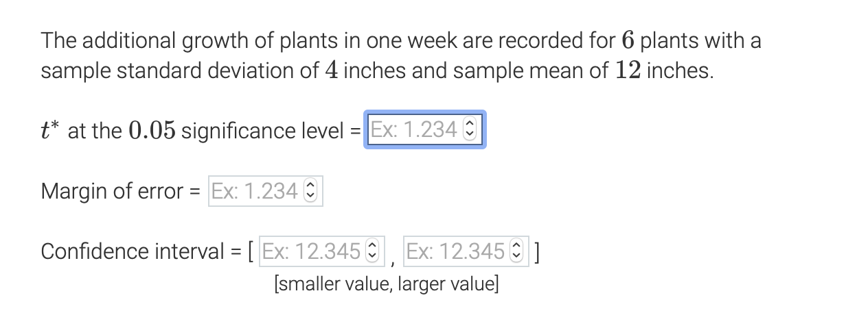 The Additional Growth Of Plants In One Week Are Recorded For 6 Plants With A Sample Standard Deviation Of 4 Inches And S 1