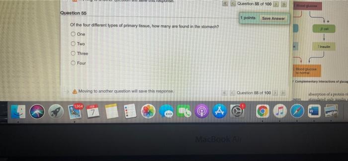 Question 51 1 Points Suve Answer Activation Of A Receptor That Functions As An Ion Channel Nuses Which Of The Following 5