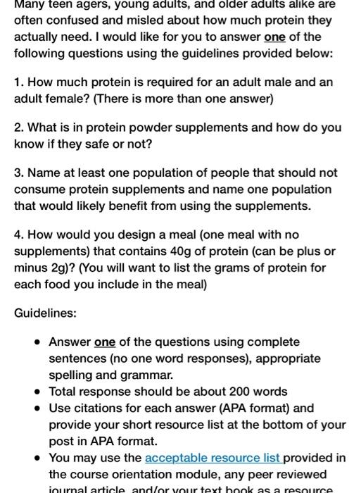 Many Teen Agers Young Adults And Older Adults Alike Are Often Confused And Misled About How Much Protein They Actually 1