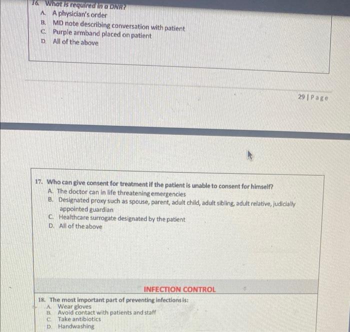 1 The Definition Of An Incident Is A An Event That Should Only Be Reported To The Administrator B An Occurrence Tha 4