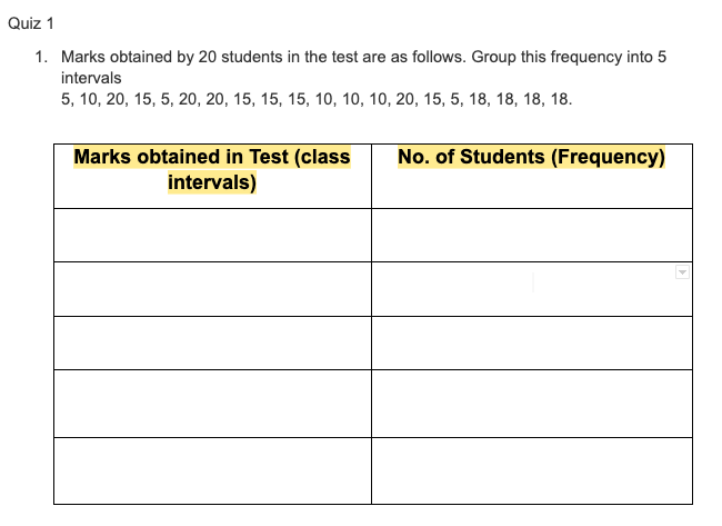 Subject Quantitative Methods Topic Frequency Distribution Note Please No Handwritten Cause I Can T Understand It So 1