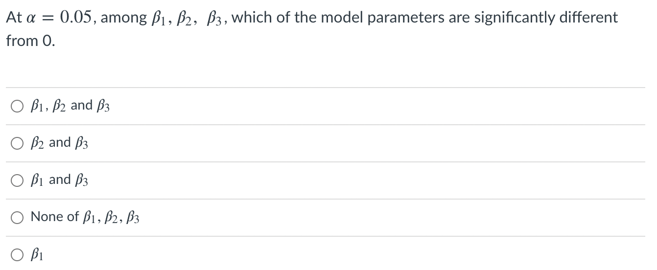 In A Multiple Regression Analysis Involving 3 Independent Variables And 15 Observations The Follow Is Part Of The Outpu 3