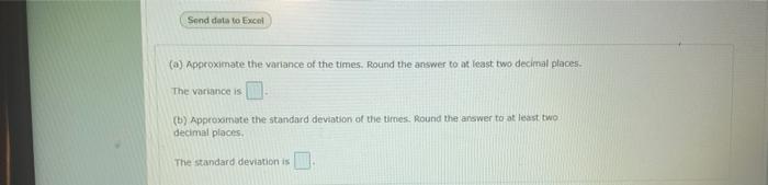 Time To Review The Following Table Presents The Time Taken To Review Artides That Were Submitted For Publication To A P 2