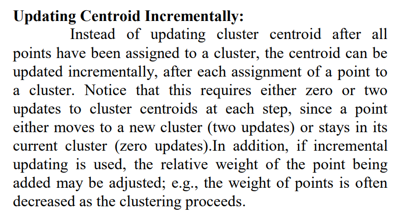 I Need A Algotrithm And Python Code Using Method K Means With Updating Centroid Incrementaly With This Excell Data Pl 1