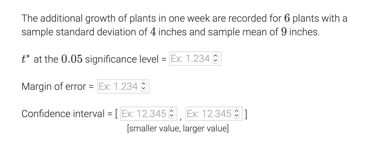 The Additional Growth Of Plants In One Week Are Recorded For 6 Plants With A Sample Standard Deviation Of 4 Inches And S 1