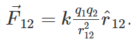 Coulomb Constant K 8 987 X 10 N M C Vacuum Permitivity Co 8 854 X 10 12 F Mr Magnitude Of The Charge Of The El 2