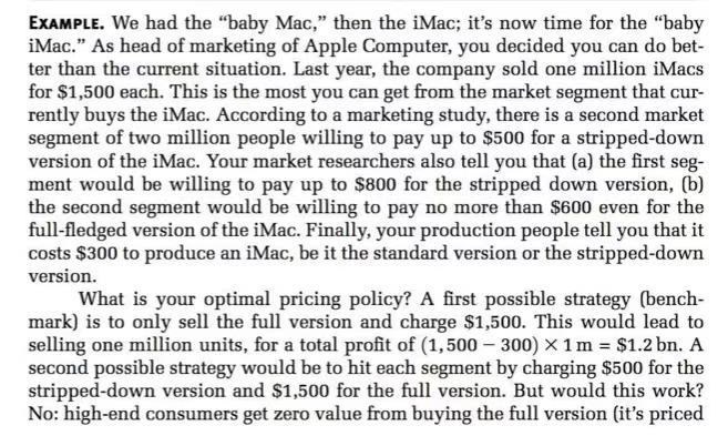 Example We Had The Baby Mac Then The Imac It S Now Time For The Baby Imac As Head Of Marketing Of Apple Computer 1