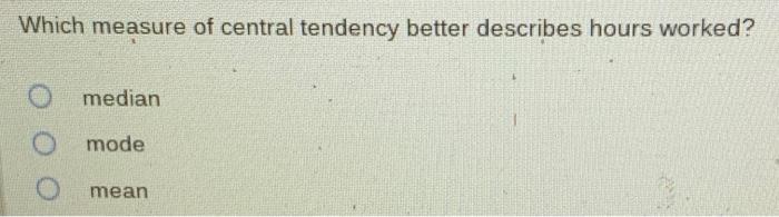 31 4 A Random Sample Of 15 College Students Were Asked How Many Hours Per Week Typically Do You Work Outside The Home 4