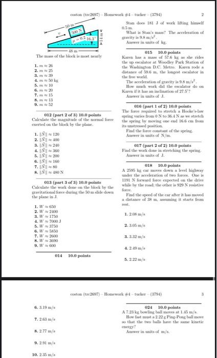 This Print Out Should Have 24 Questions Multiple Choice Questions May Continue On The Next Column Or Page Find All Ch 2