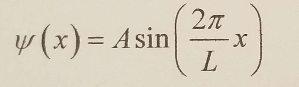 A Particle Confined To Move In One Dimension Between X 0 And X L Is Found To Have A State Described By The Wavefunct 1