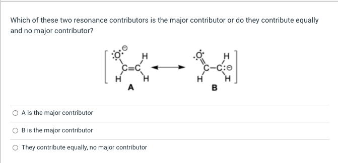 Which Of The Following Pairs Are Resonance Structures Of Each Other 1 Ii 0 Iii Iv O Ii O Iii Iv Which Of These 2