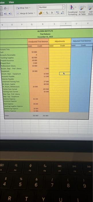 Prepare The Adjustments And The Adjusted Trial Balance Prepare The Post Closing Entries Prepare The Post Closing Trial B 2