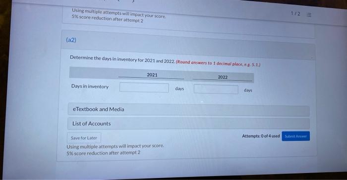 Assignment Ii Question 2 Of 4 1 2 View Policies Show Attempt History Current Attempt In Progress Early In 2022 Blossom 3