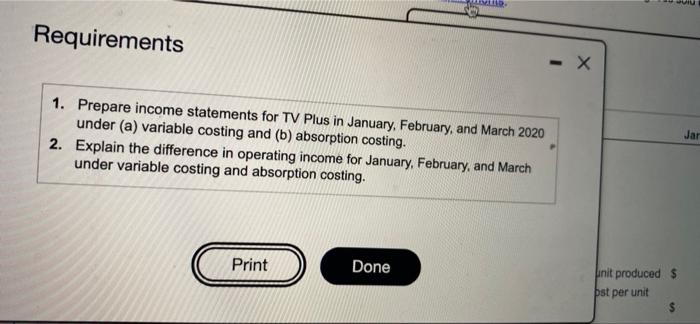 Op Tv Ont Des And How January February And March 2020 Restos To The The Other W 1000 Dowe Data Table X Requirements Pr 2