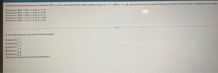 Consider The Accompanying Sets Of Waits For Mpc Lund M And Recall That A Single Mpiler Is Given By 1 6 Mpc11 15 1