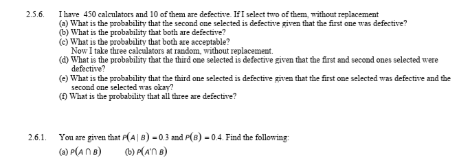 Please Answer All Parts 1