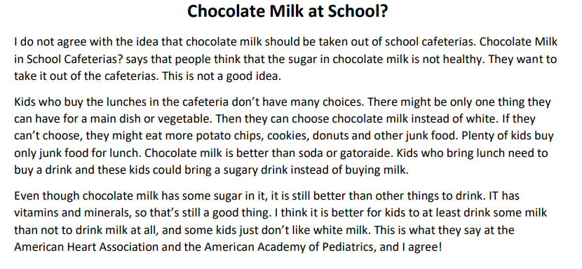 Read The Following Essay Quickly And Decide What The Main Purpose Of This Essay Is A Make An Argument B Describe A Si 1