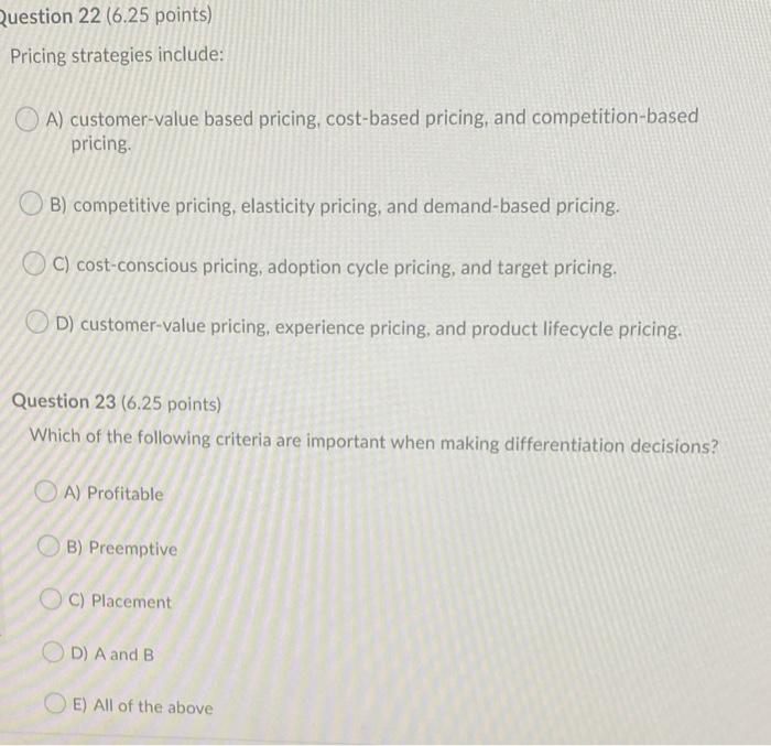 Question 19 6 25 Points Psychological Personal Social And Cultural Characteristics Strongly Influence Purchases By 3
