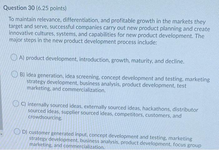 Question 29 6 25 Points Select The Missing Words Google S Mission Statement Is To Organize The World S Information An 2