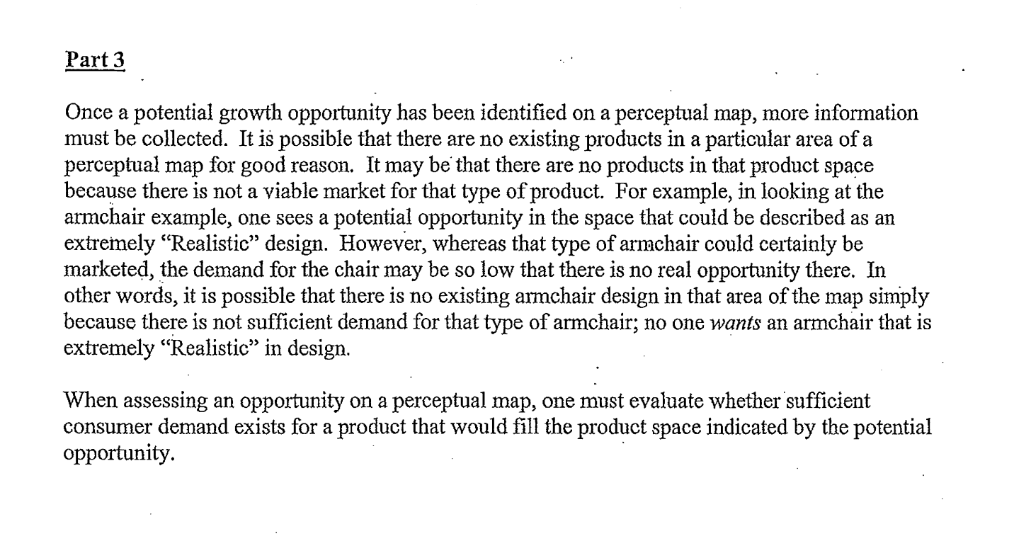 Part 3 A Once A Potential Growth Opportunity Has Been Identified On A Perceptual Map More Information Must Be Collected 1