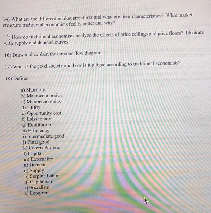1 What Does The Division Of Labor Mean How Does It Affect Production And Why 2 Use The Concept Of Opportunity Cost T 2