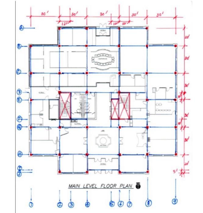 Problem Building Information 1 4 Story Building Ii Dl 140 Psf For Both Roof Floor Iii Ll 20 Psf Roof 50 2