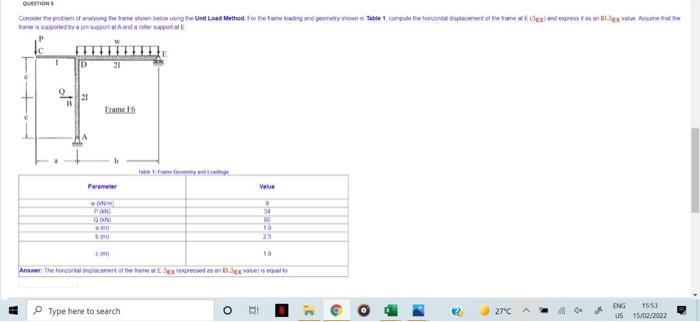 Question To Turto Questions Come On Yng Me Fanen Belowing The Unit Load Med For Heating Penaty W Obietcome The Corner O 3