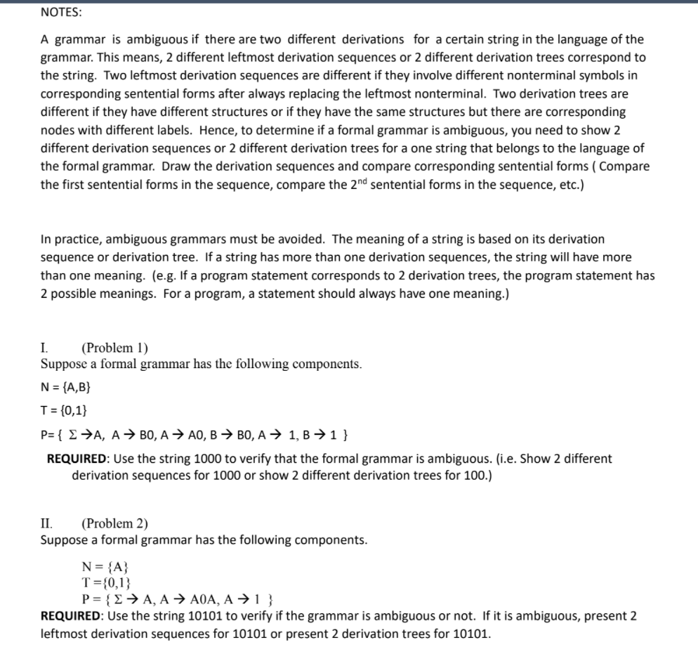 Automata And Formal Languages Answer Problem 2 Only 1
