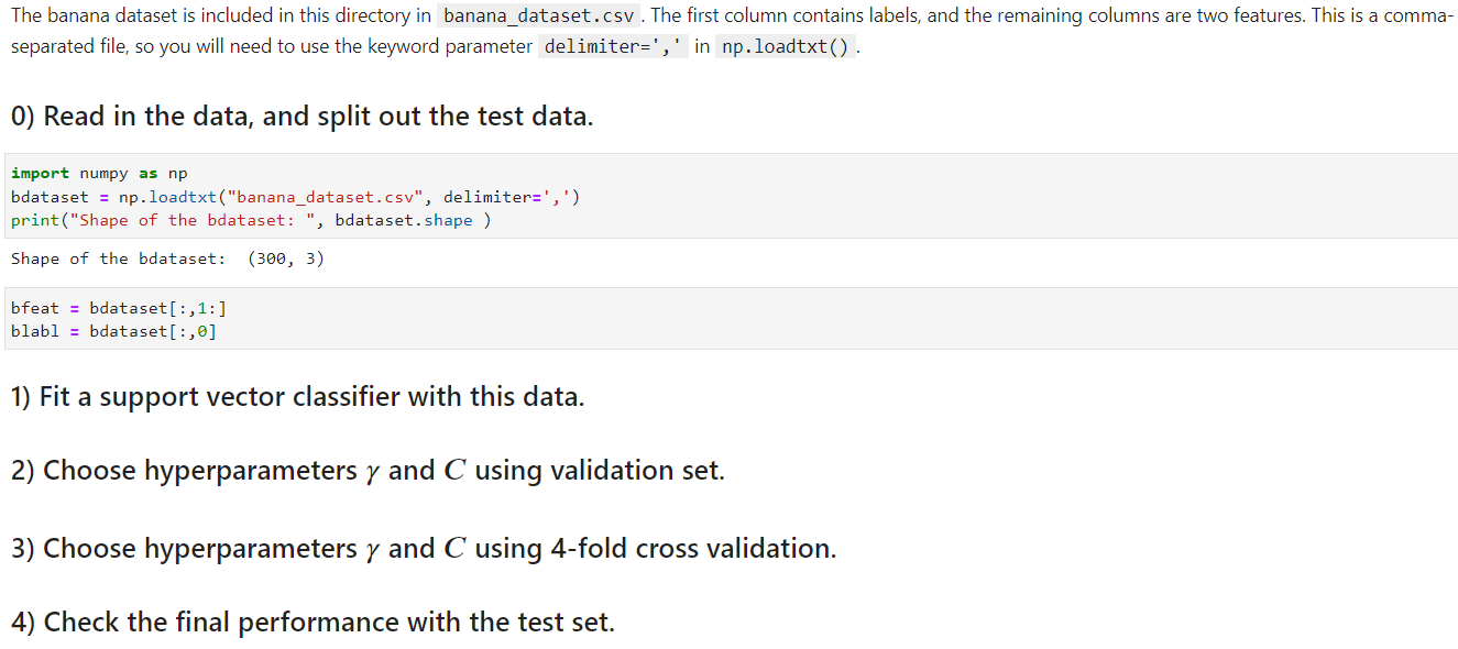 The Banana Dataset Is Included In This Directory In Banana Dataset Csv The First Column Contains Labels And The Remai 1