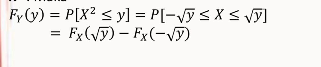 Let X Be A Continous Random Variable And Assume Y X 2 So If X Has Normal Distribution How Can We Get Pdf Of Gamma 1