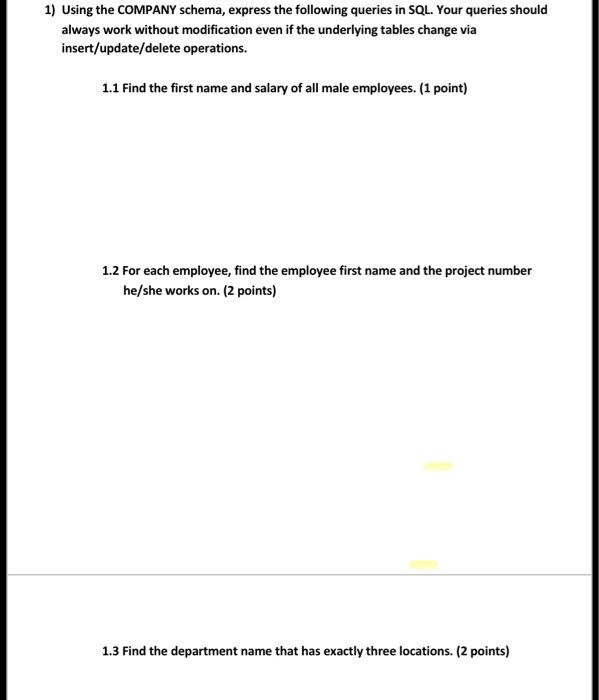 Database 1 Written Answer Please 1