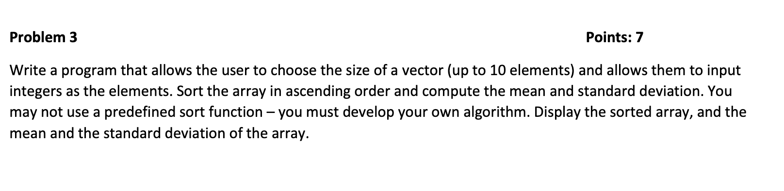 C Problem Please Explain With Comments Why Please Do Not Use C 2