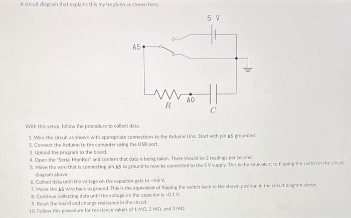 Experiment 1 Changing Time Constant With Resistance Objective In This Experiment We Will Measure Voltage On A Discharg 2