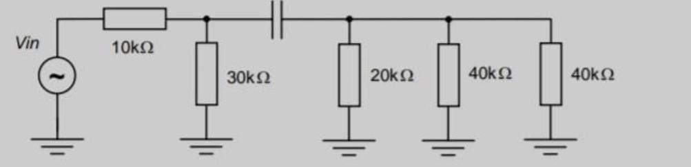 we want a quasiideal coupling capacitor for all frequencies between