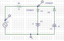 If The V1 Is A Sine Wave Of 5v Peak To Peak And F 1k Hz Then Find The Output Voltage At The Cursor And Explain It Mat 1