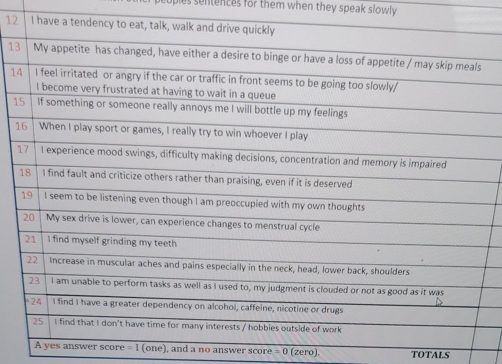 Stress Scores From 8 Students 5 4 4 16 17 13 20 21 I Don T Understand B D E This Is The Stress Test They Took 4