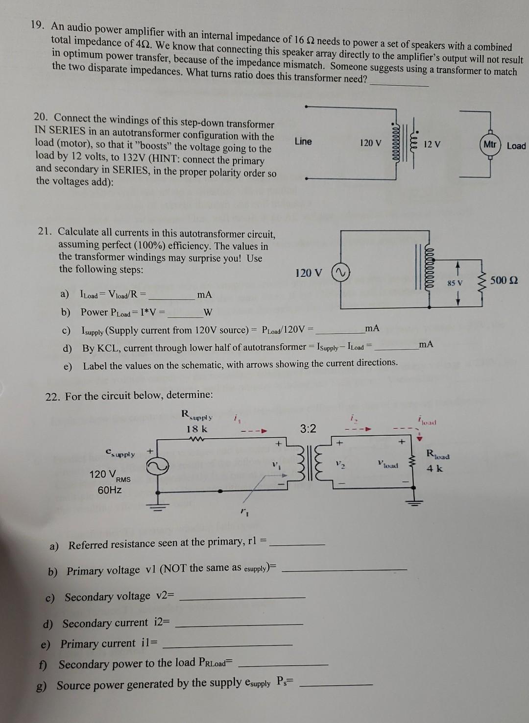 Ontrol Ac Power As Opposed To A Variable Resistor 17 Suppose A Power System Were Delivering Ac Power To A Resistive L 2