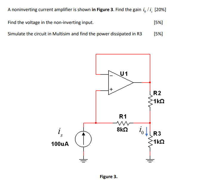 Question 1 30 For The Circuit Shown In Figure 1 Vs1 Is A Sinusoidal Signal Of A Peak Amplitude Of 200mv And Frequenc 3