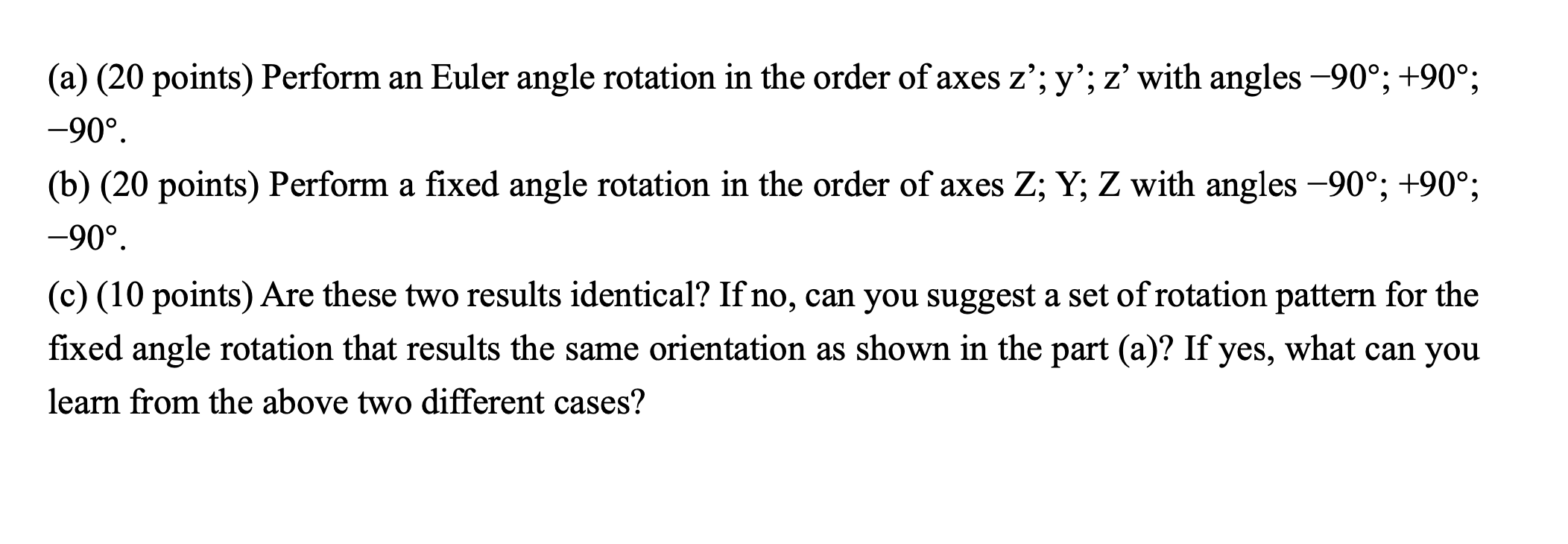 3 50 Points Considering The Cube Based On The Notation Of A Standard American Dice Described In Fig 2 The Number La 2