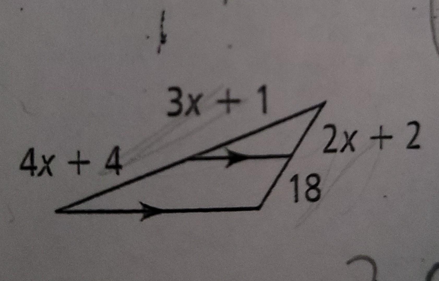 3x 1 4x 4 2x 2 18 1