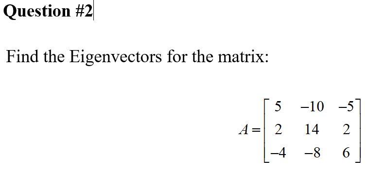 Linear Algebra 1