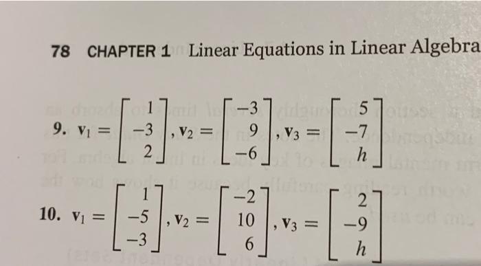 1 7 Exercises In Exercises 1 4 Determine If The Vectors Are Linearly Indepen Dent Justify Each Answer 5 0 0 5 1 2