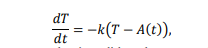 A Forensic Method For Estimating The Time Of Death Of A Body Is Based On The Law Of Newton Of Cooling Given By The Gove 1