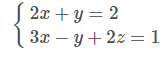 Write The Linear System In The Form Of An Augmented Matrix Convert The Augmented Matrix Into Reduced Echelon Form And 1